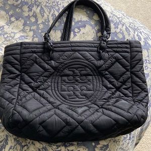 Tory Burch quilted tote bag